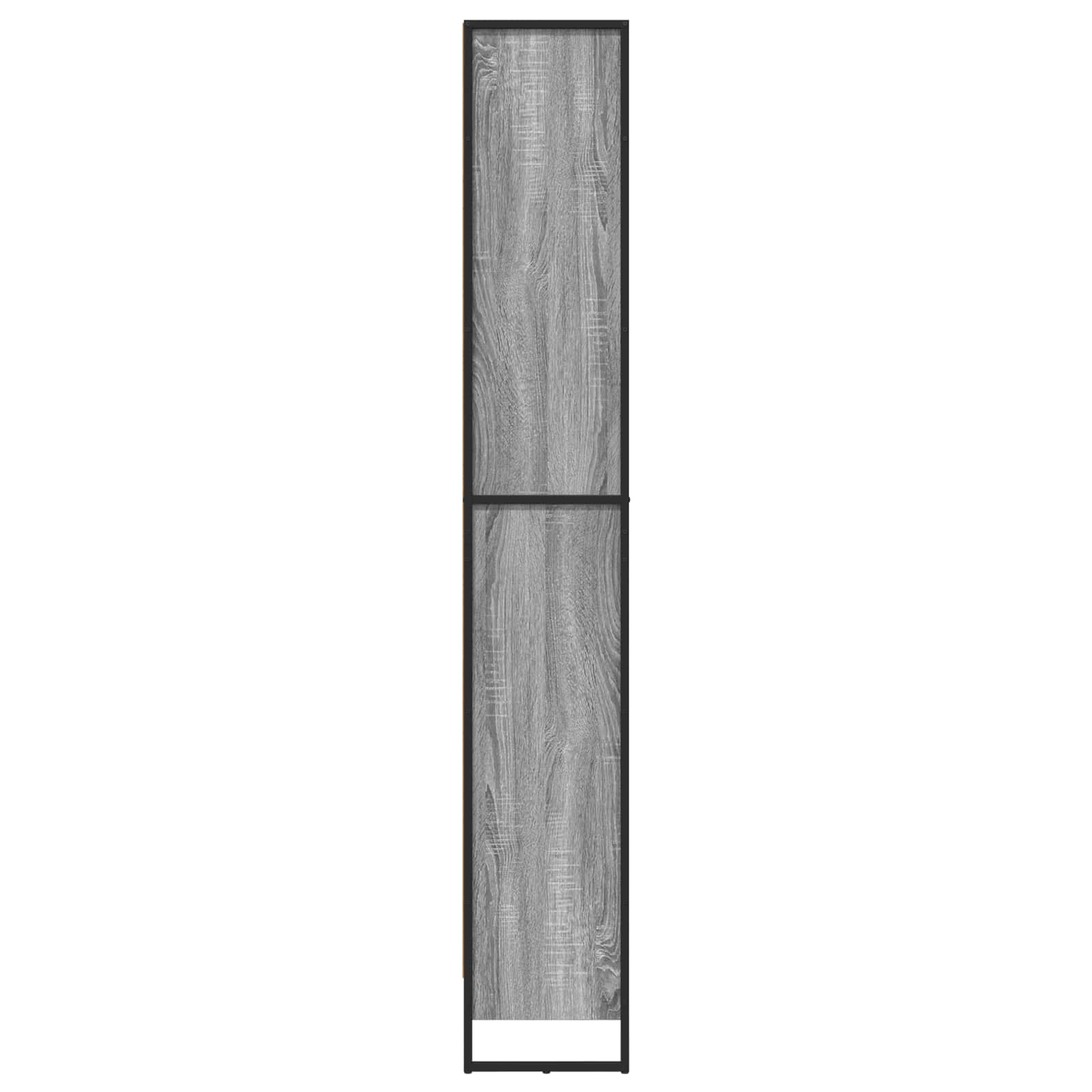 Bücherregal 2 pcs Graues Sonoma 60 x 30 x 189,5 cm