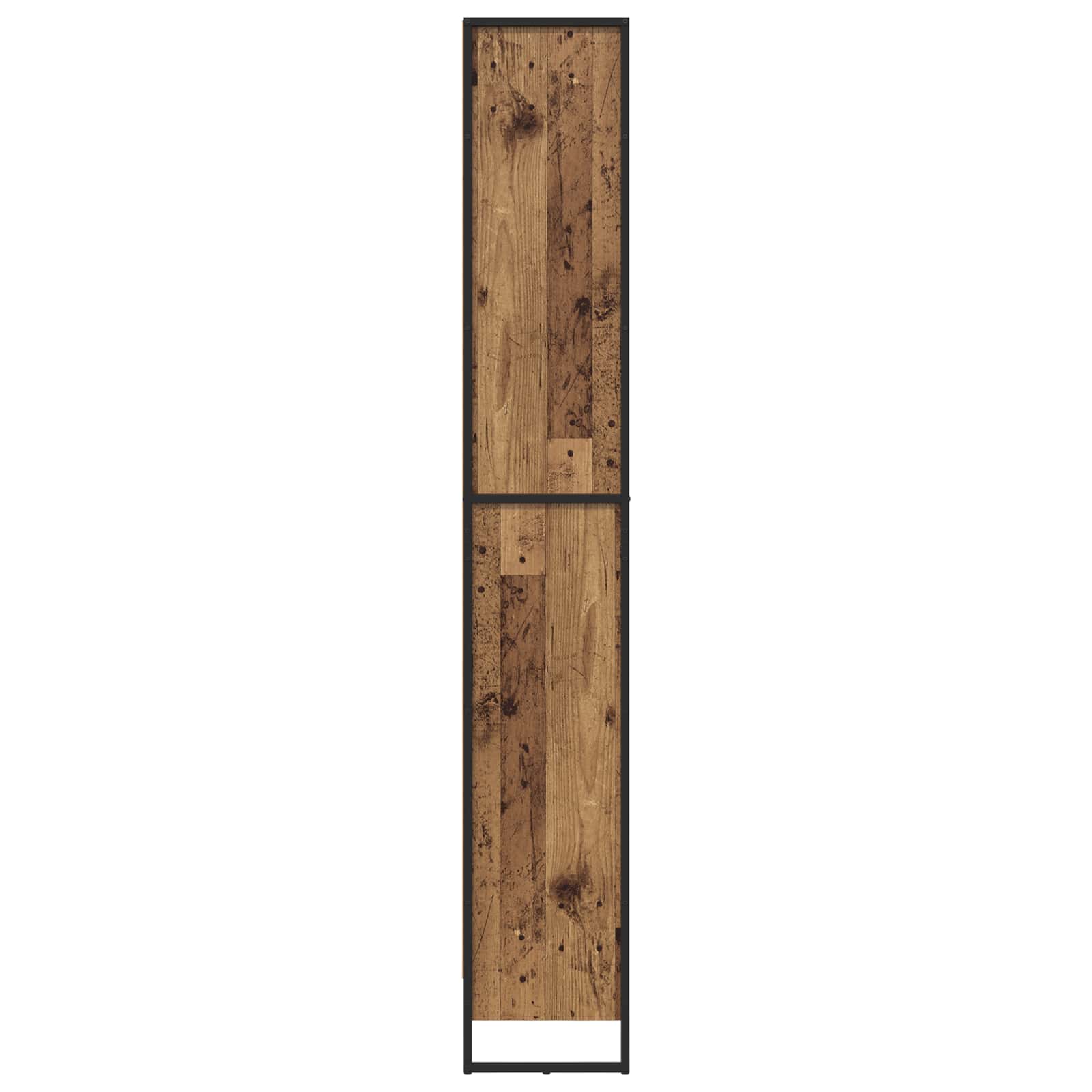Bücherregal 2 pcs Altholz 60 x 30 x 189,5 cm Holzwerkstoff