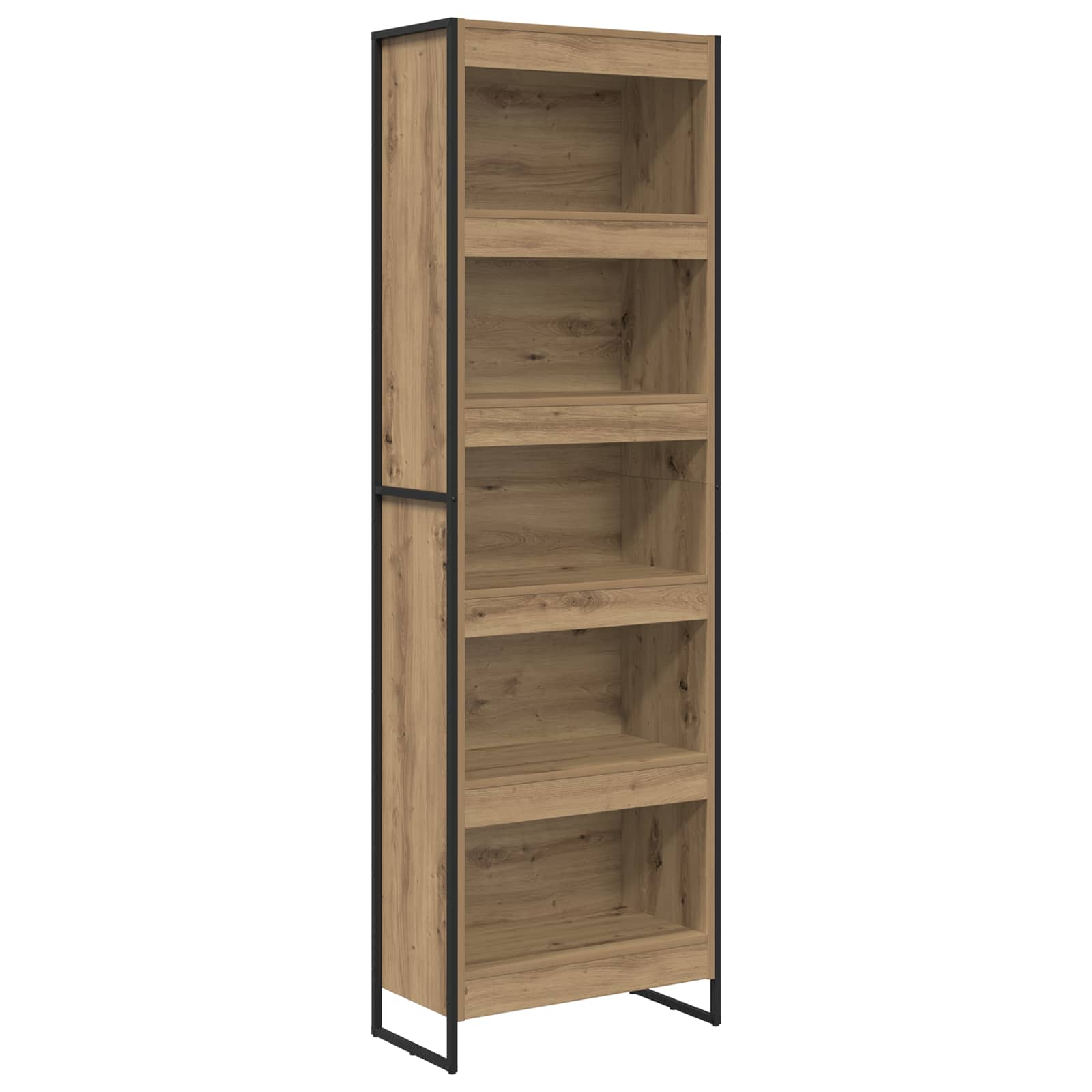 Bücherregal 2 pcs Kunsthandwerk Eiche 60 x 30 x 189,5 cm