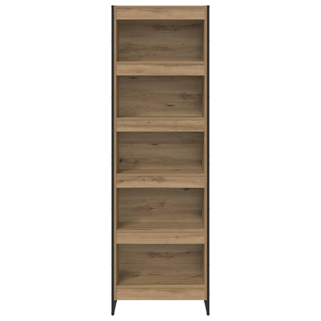 Bücherregal 2 pcs Kunsthandwerk Eiche 60 x 30 x 189,5 cm