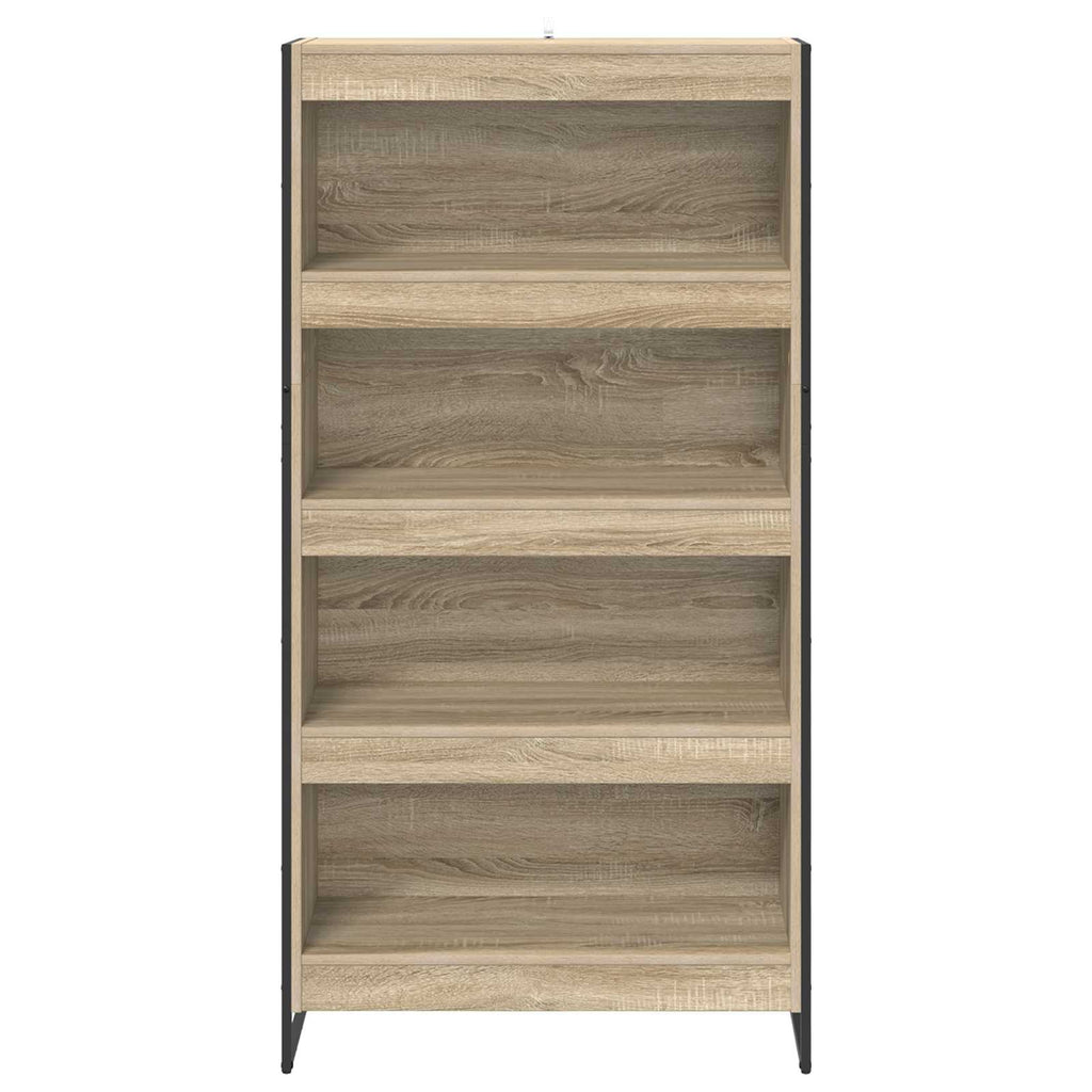 Bücherregal 2 pcs Sonoma 80 x 30 x 155 cm Holzwerkstoff