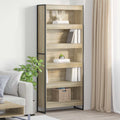 Bücherregal 2 pcs Sonoma 80 x 30 x 189,5 cm Holzwerkstoff
