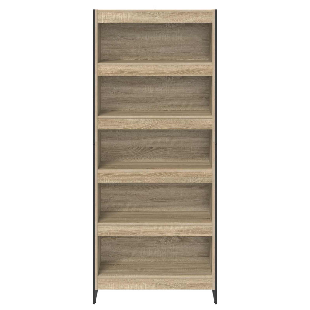Bücherregal 2 pcs Sonoma 80 x 30 x 189,5 cm Holzwerkstoff