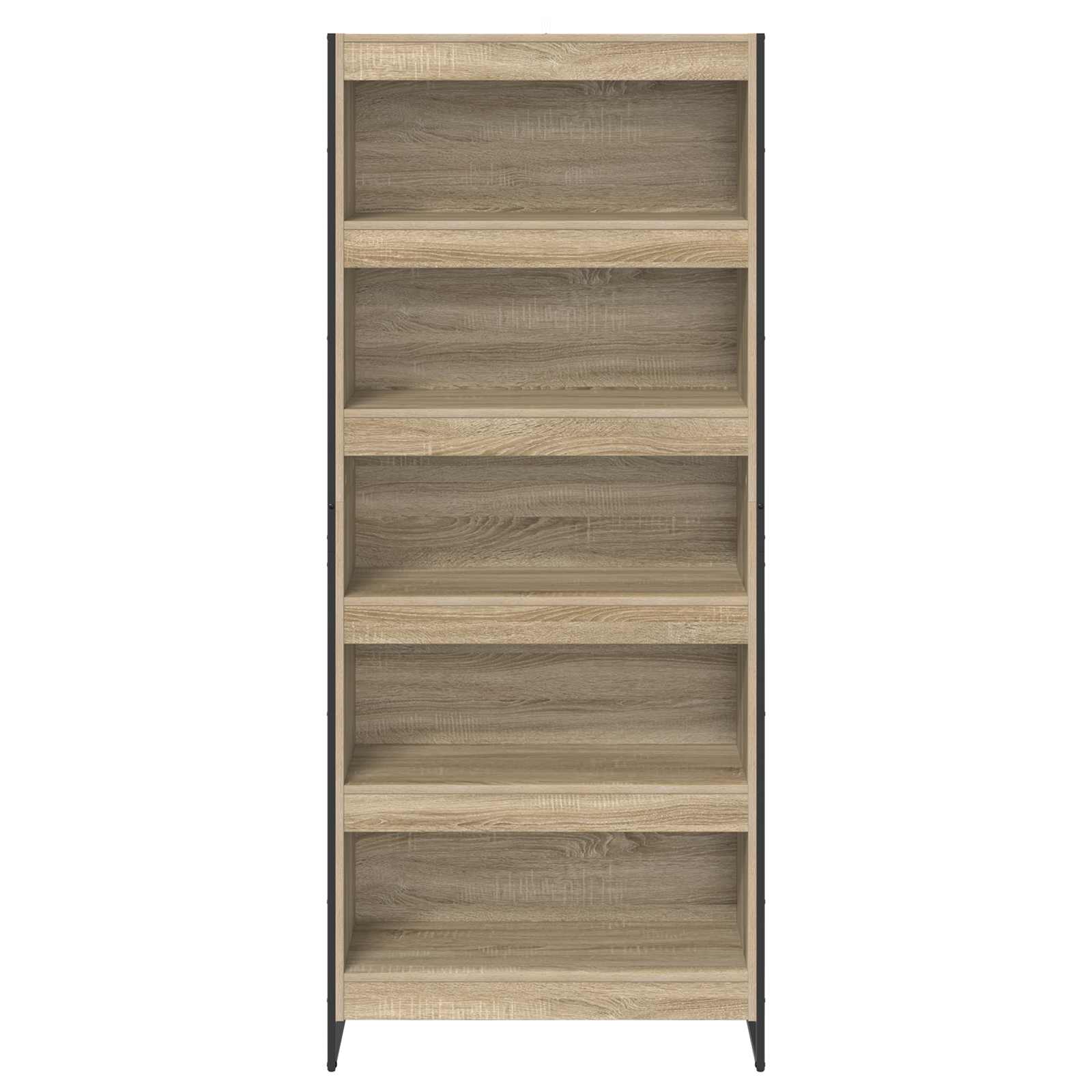 Bücherregal 2 pcs Sonoma 80 x 30 x 189,5 cm Holzwerkstoff