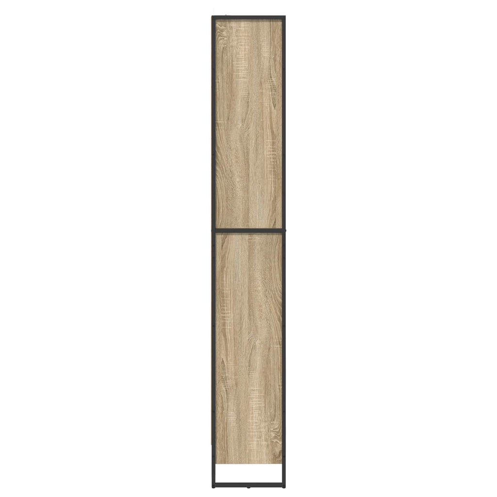 Bücherregal 2 pcs Sonoma 80 x 30 x 189,5 cm Holzwerkstoff