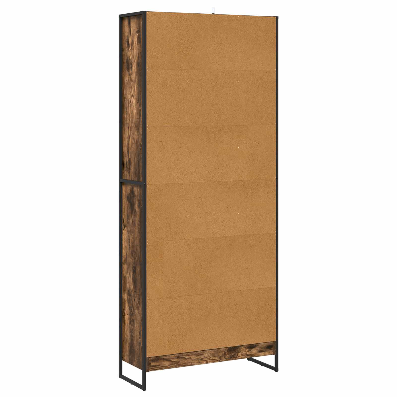 Bücherregal 2 pcs Raucharbe 80 x 30 x 189,5 cm Holzwerkstoff