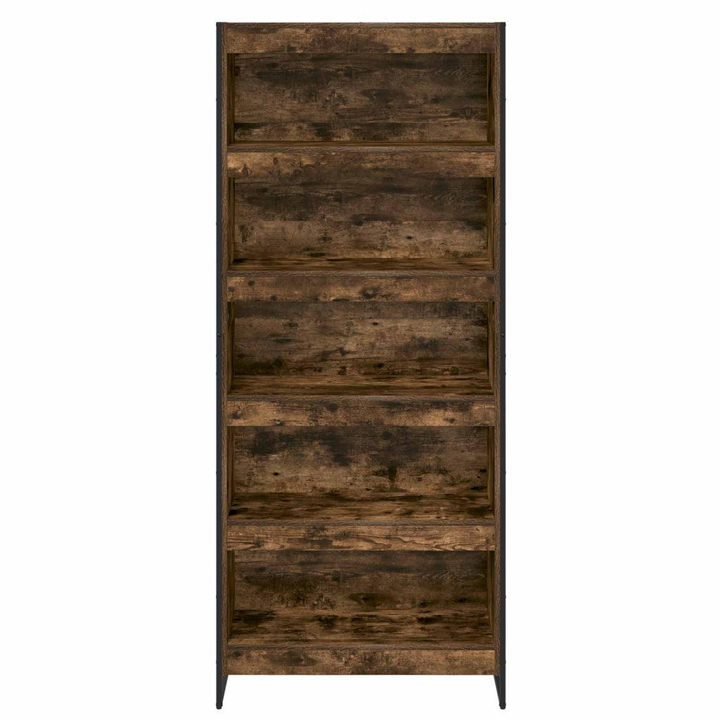 Bücherregal 2 pcs Raucharbe 80 x 30 x 189,5 cm Holzwerkstoff
