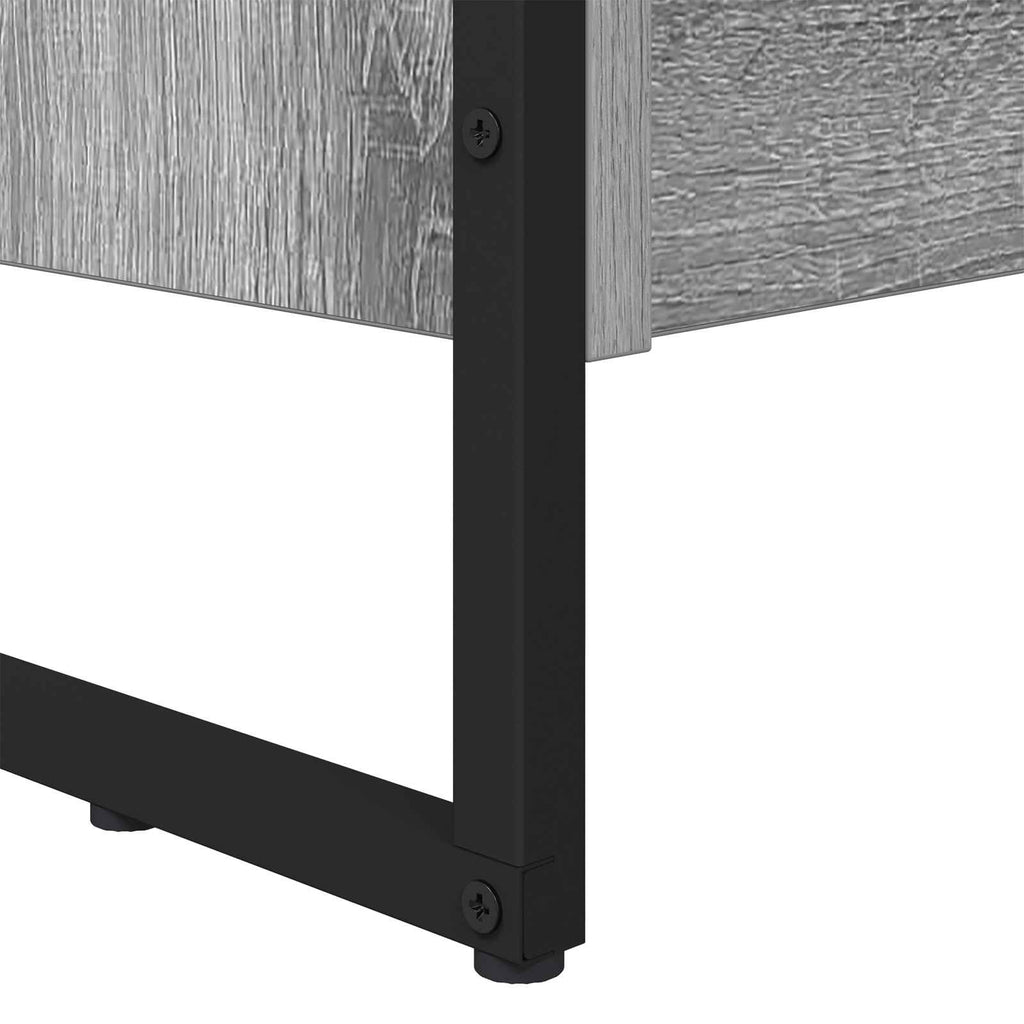 Bücherregal 2 pcs Graues Sonoma 80 x 30 x 189,5 cm