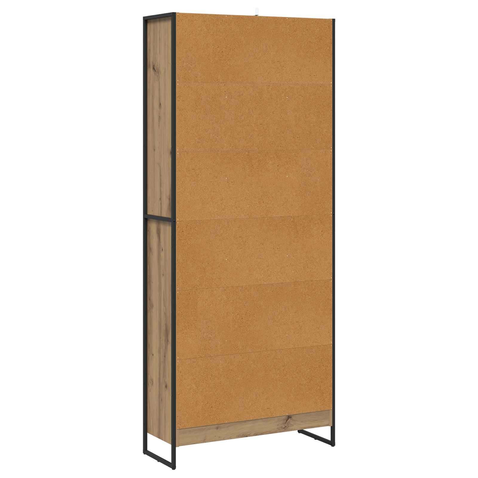 Bücherregal 2 pcs Kunsthandwerk Eiche 80 x 30 x 189,5 cm