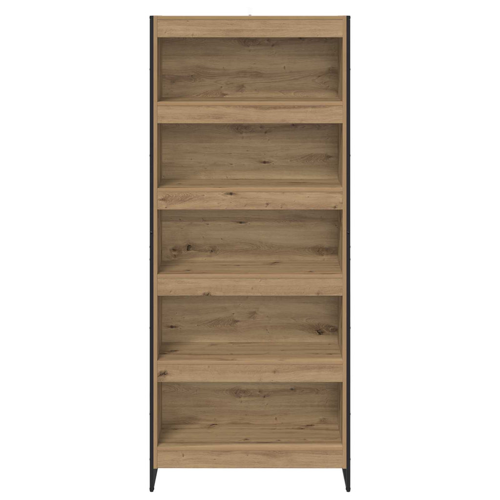 Bücherregal 2 pcs Kunsthandwerk Eiche 80 x 30 x 189,5 cm