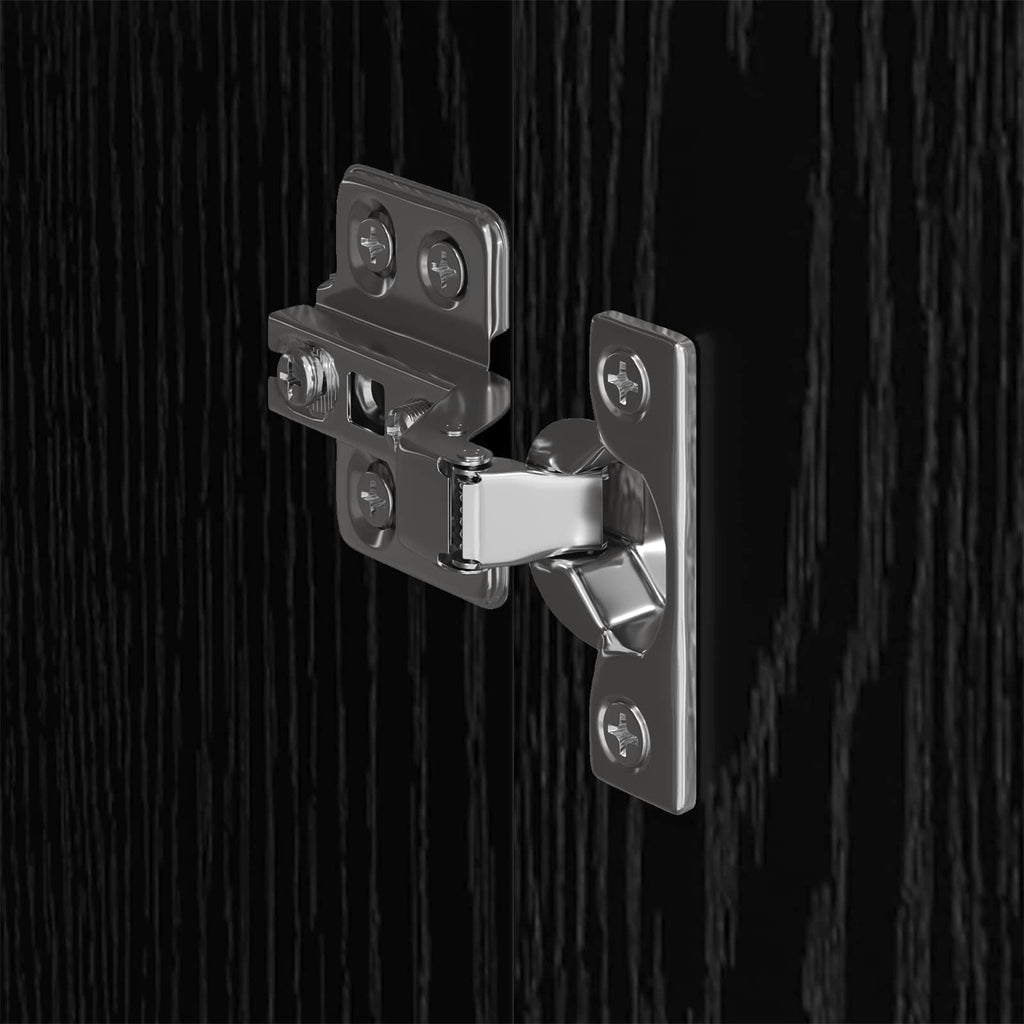 Warderobe Schwarz Eichen-Optik 50 x 50 x 200 cm Holzwerkstoff