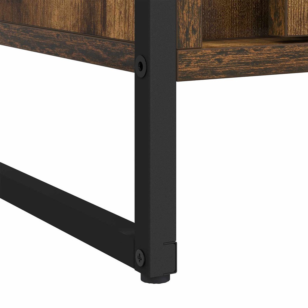 Warderobe mit Speicher Raucharbe 50 x 50 x 200 cm Holzwerkstoff