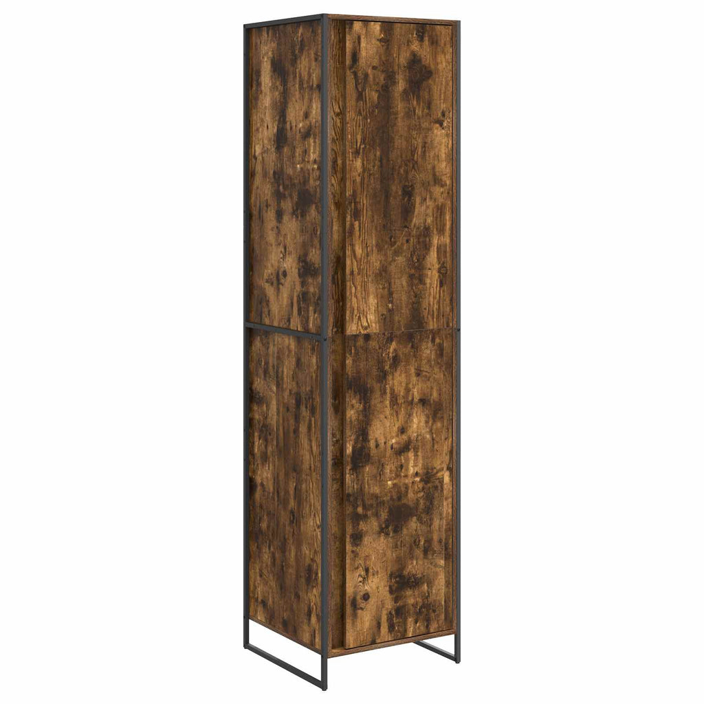 Warderobe mit Speicher Raucharbe 50 x 50 x 200 cm Holzwerkstoff