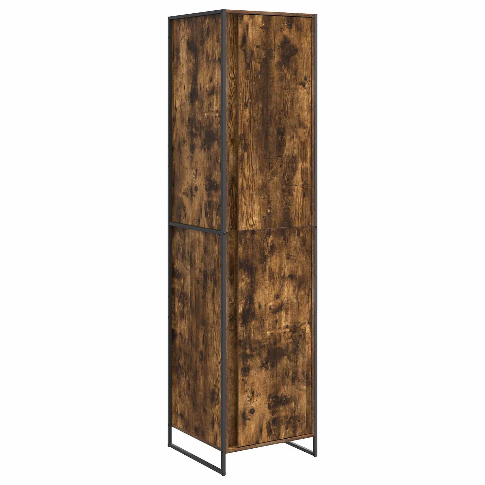 Warderobe mit Speicher Raucharbe 50 x 50 x 200 cm Holzwerkstoff