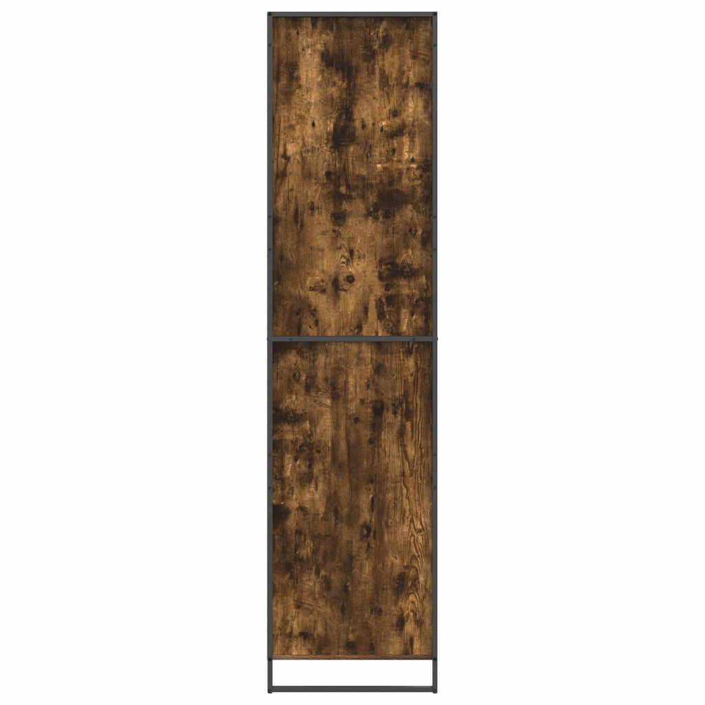 Warderobe mit Speicher Raucharbe 50 x 50 x 200 cm Holzwerkstoff