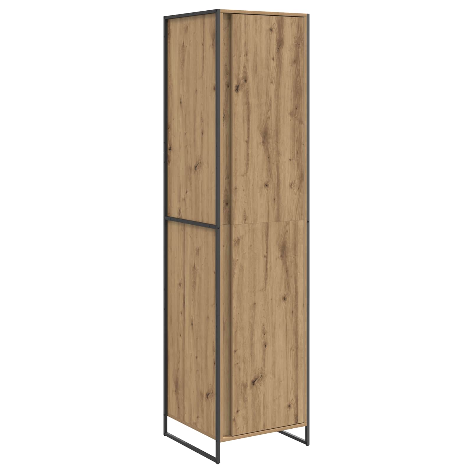Warderobe Kunsthandwerk Eiche 50 x 50 x 200 cm Holzwerkstoff