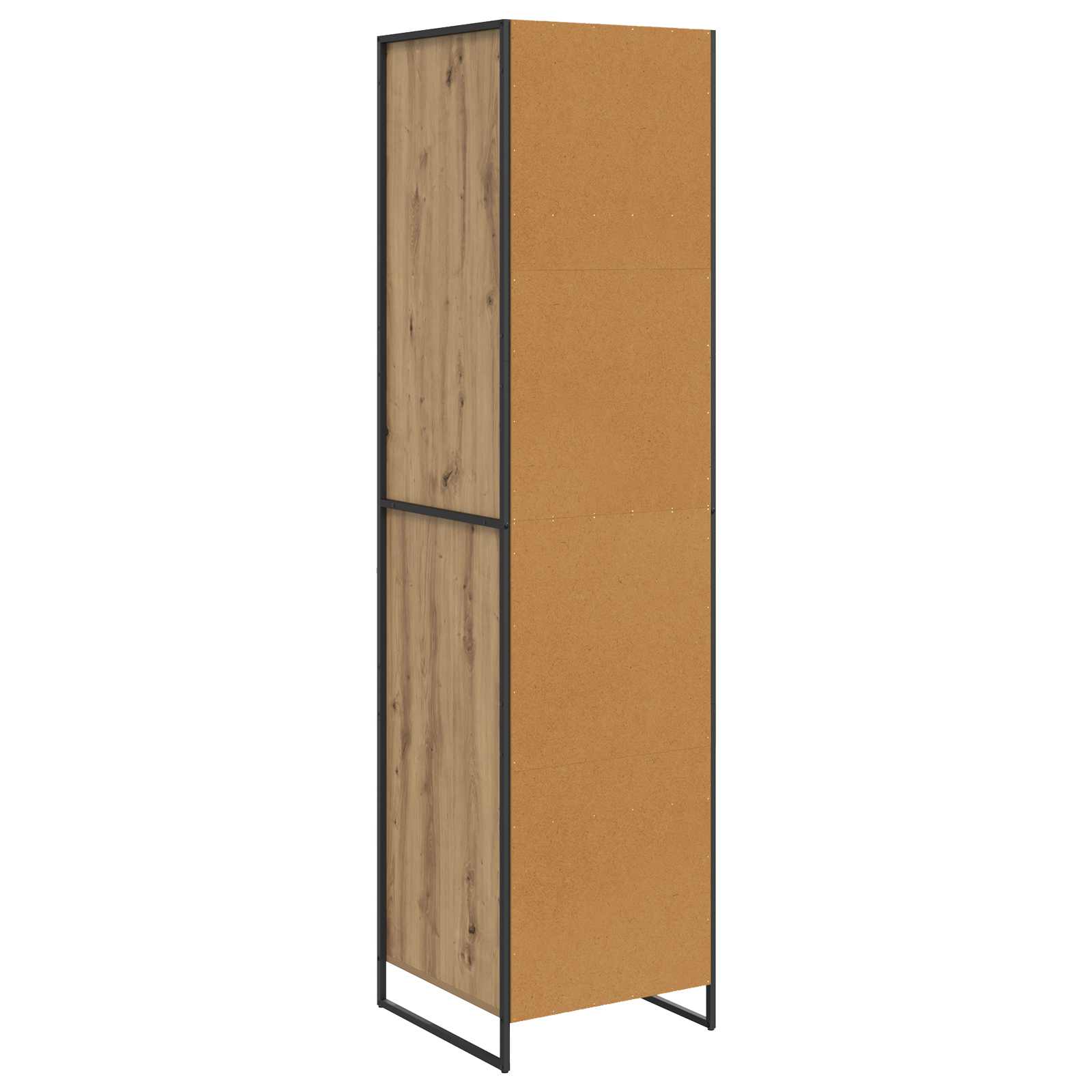Warderobe Kunsthandwerk Eiche 50 x 50 x 200 cm Holzwerkstoff