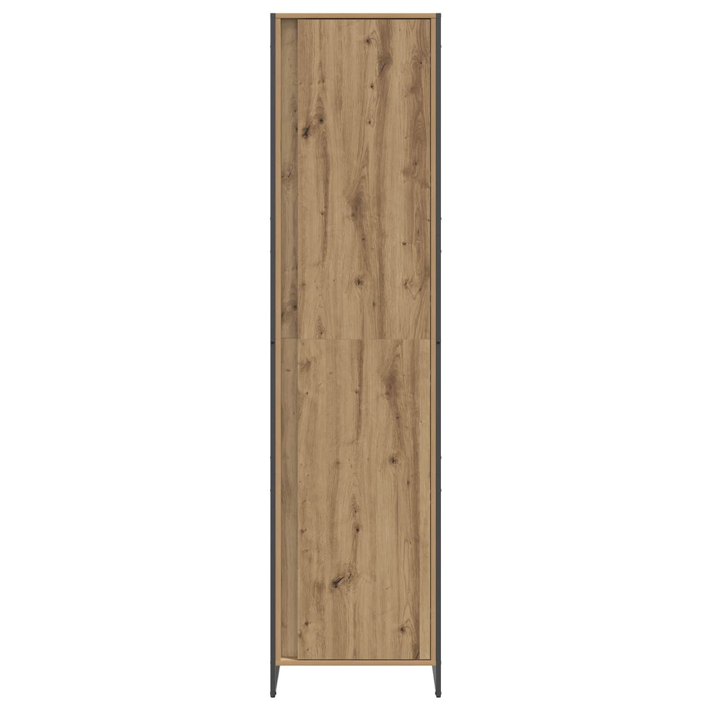 Warderobe Kunsthandwerk Eiche 50 x 50 x 200 cm Holzwerkstoff