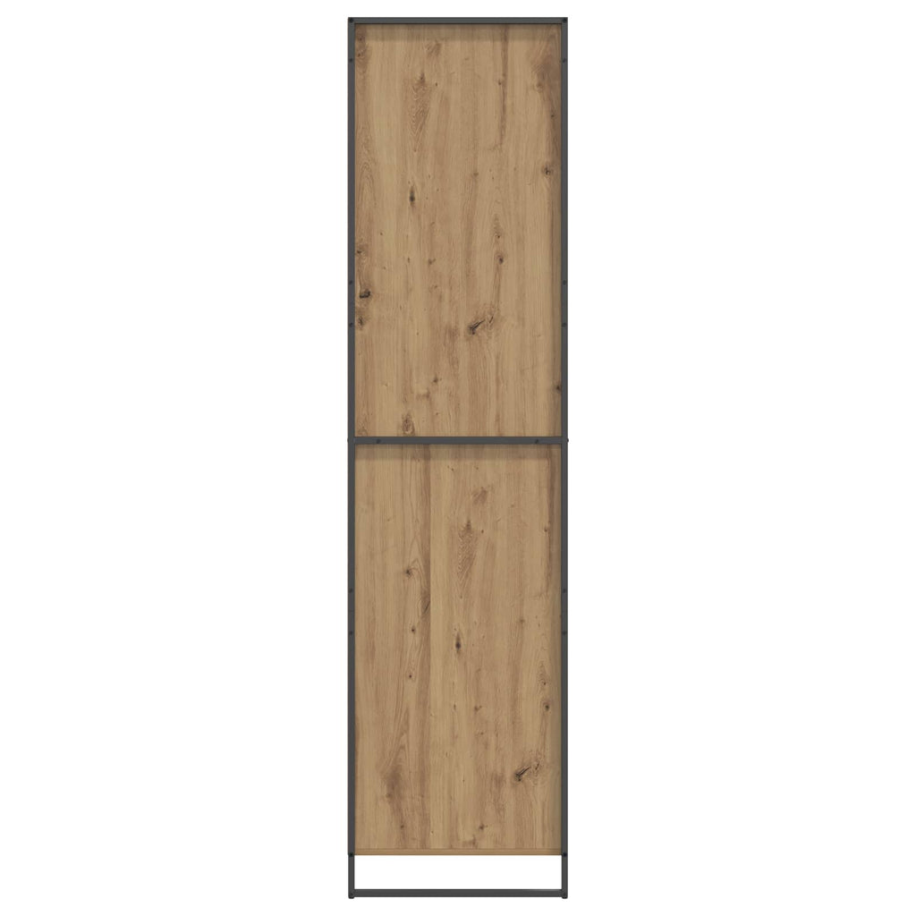 Warderobe Kunsthandwerk Eiche 50 x 50 x 200 cm Holzwerkstoff
