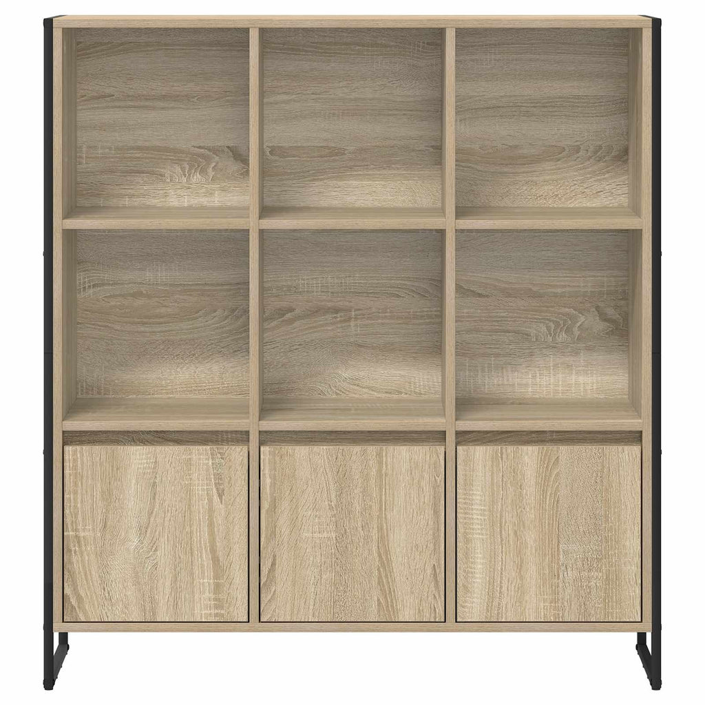 Bücherregal 2 pcs Sonoma 99,5 x 30 x 108 cm Holzwerkstoff