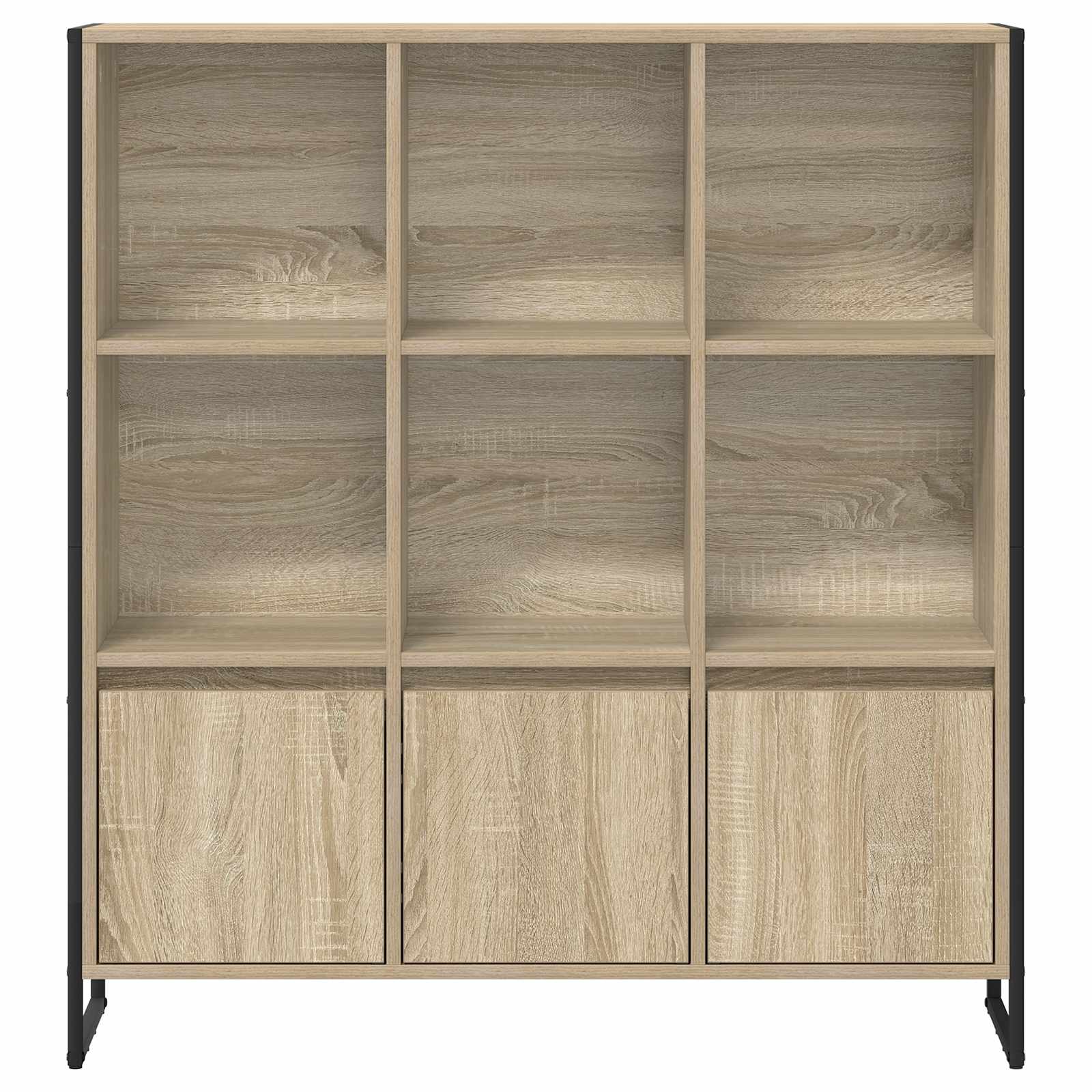 Bücherregal 2 pcs Sonoma 99,5 x 30 x 108 cm Holzwerkstoff