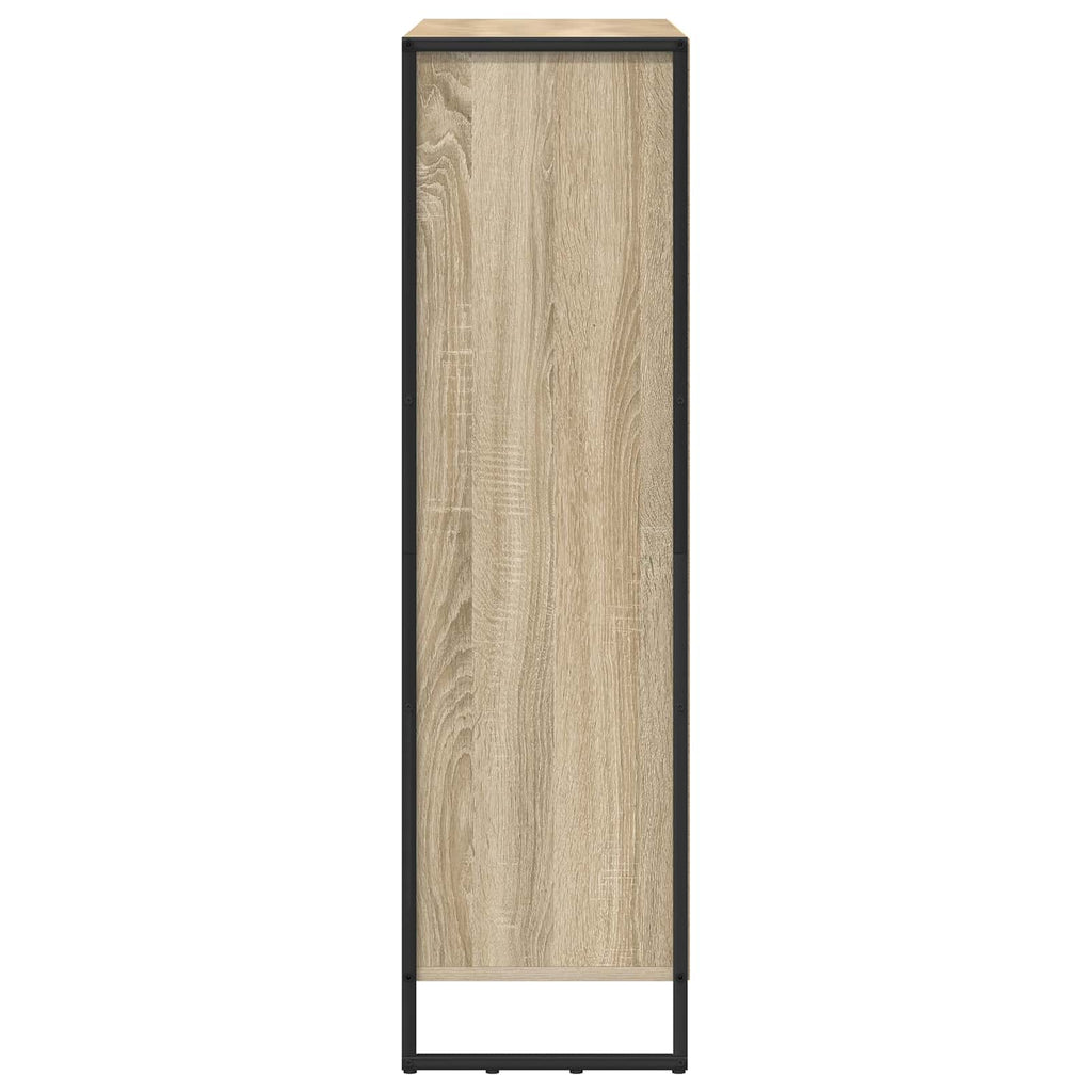 Bücherregal 2 pcs Sonoma 99,5 x 30 x 108 cm Holzwerkstoff