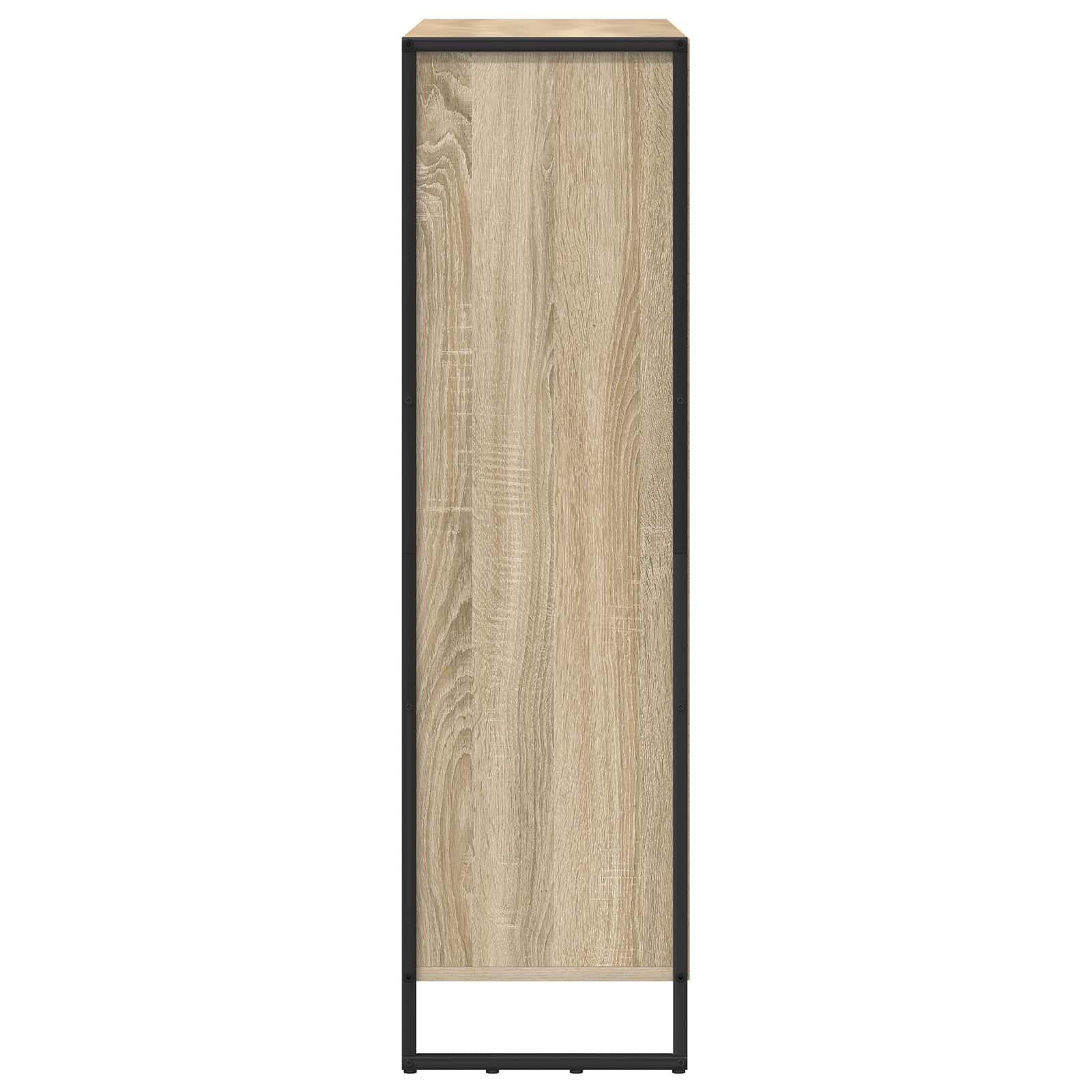 Bücherregal 2 pcs Sonoma 99,5 x 30 x 108 cm Holzwerkstoff
