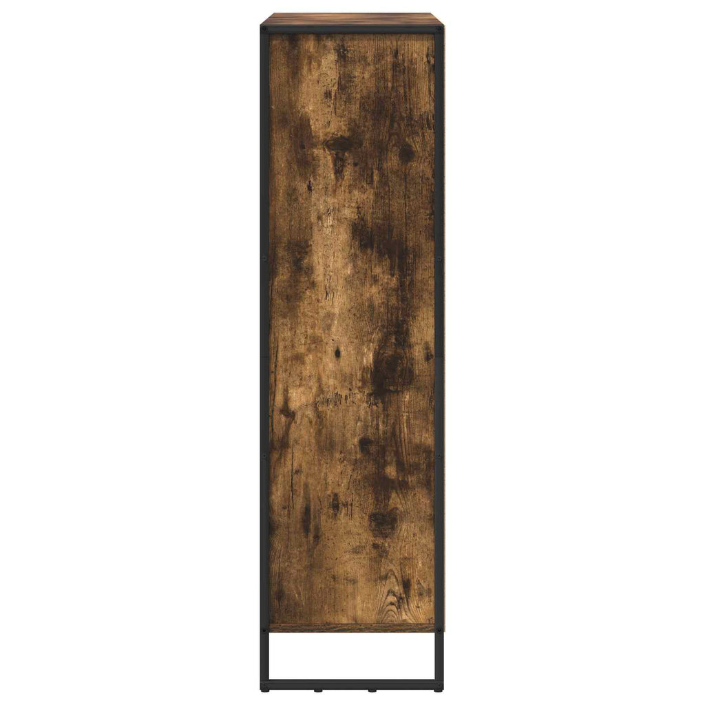 Bücherregal 2 pcs Raucharbe 99,5 x 30 x 108 cm Holzwerkstoff