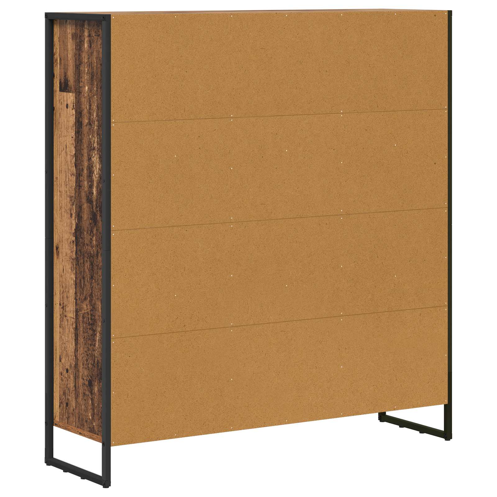 Bücherregal 2 pcs Altholz 99,5 x 30 x 108 cm Holzwerkstoff