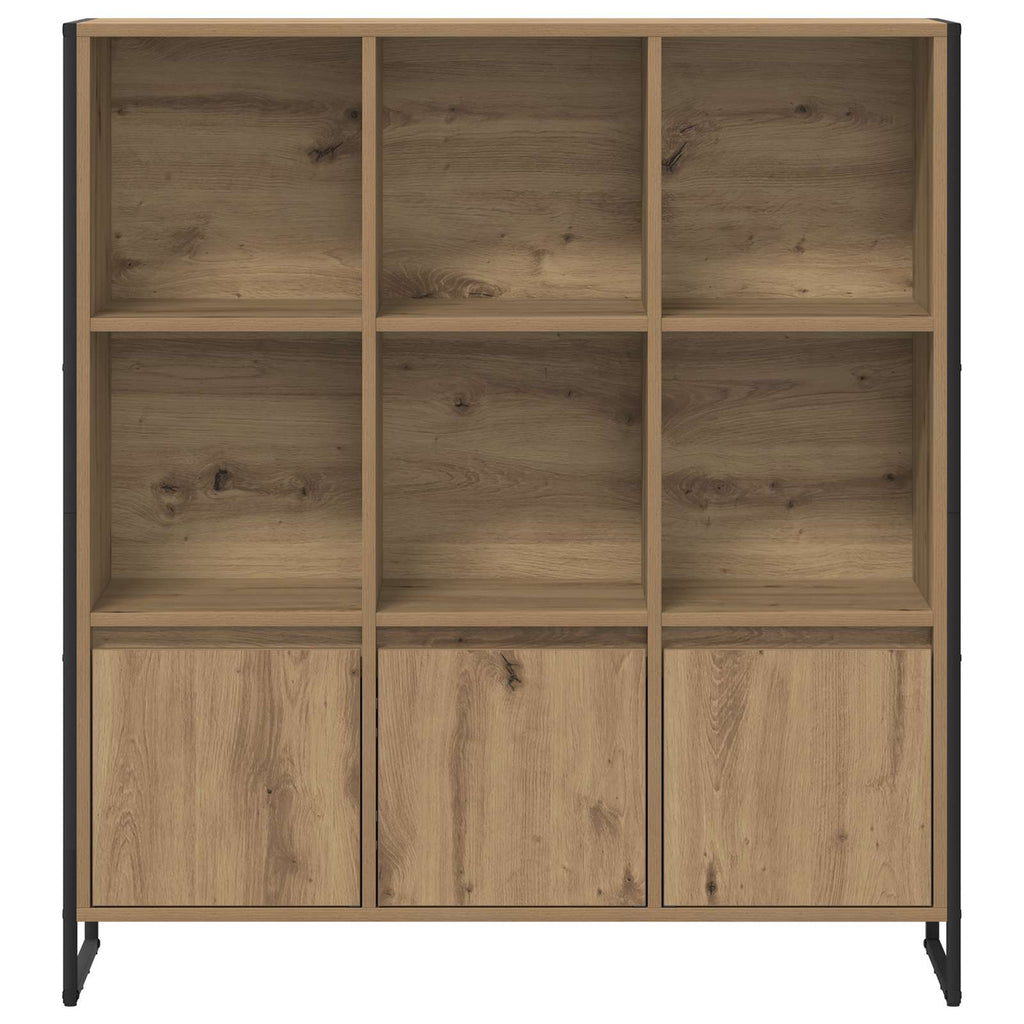 Bücherregal 2 pcs Kunsthandwerk Eiche 99,5 x 30 x 108 cm