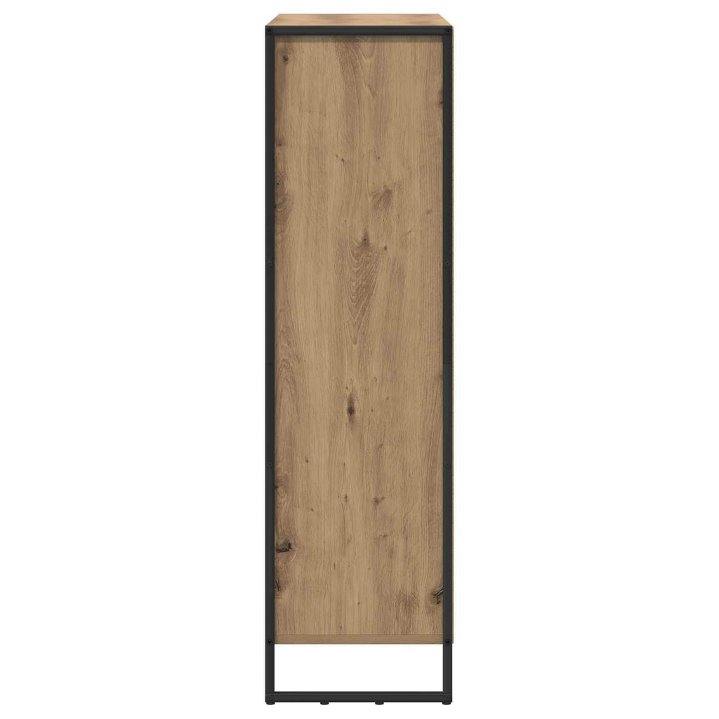 Bücherregal 2 pcs Kunsthandwerk Eiche 99,5 x 30 x 108 cm