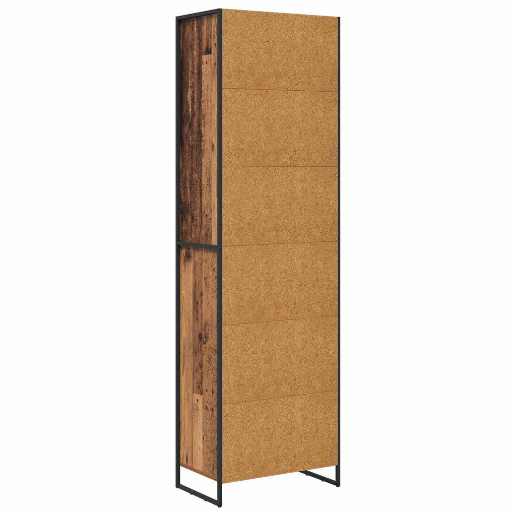 Hohe Schränke Altholz 60 x 36 x 200 cm Holzwerkstoff