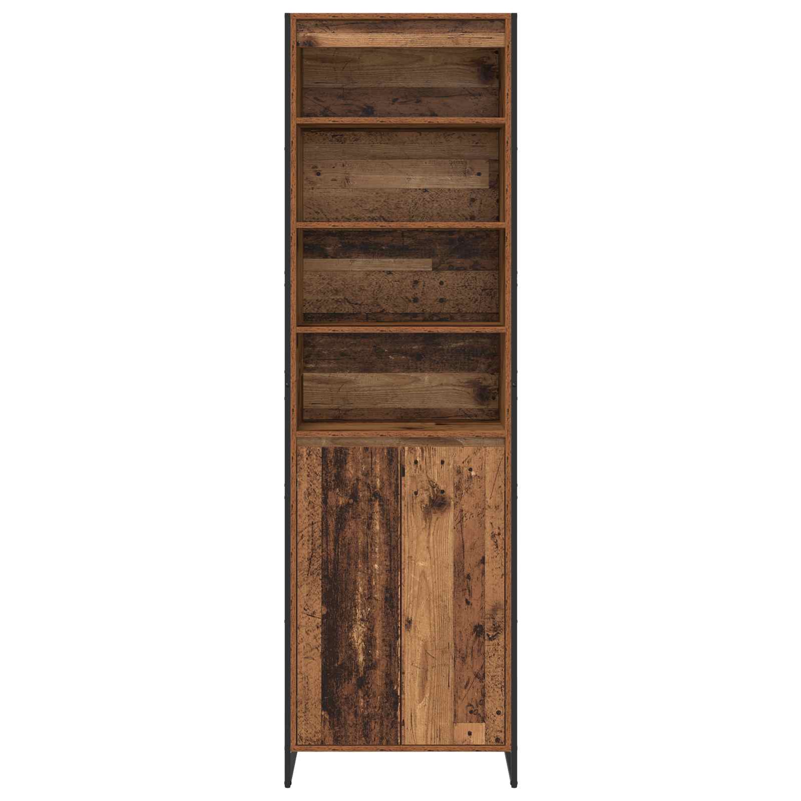 Hohe Schränke Altholz 60 x 36 x 200 cm Holzwerkstoff
