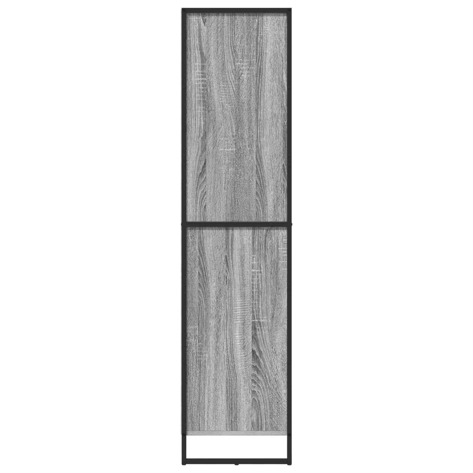 Sideboard 2 pcs Graues Sonoma 81 x 36 x 150.5 cm Holzwerkstoff