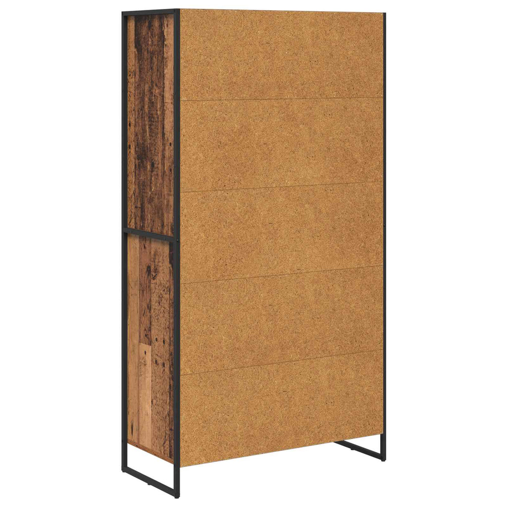 Sideboard 2 pcs Altholz 81 x 36 x 150.5 cm Holzwerkstoff