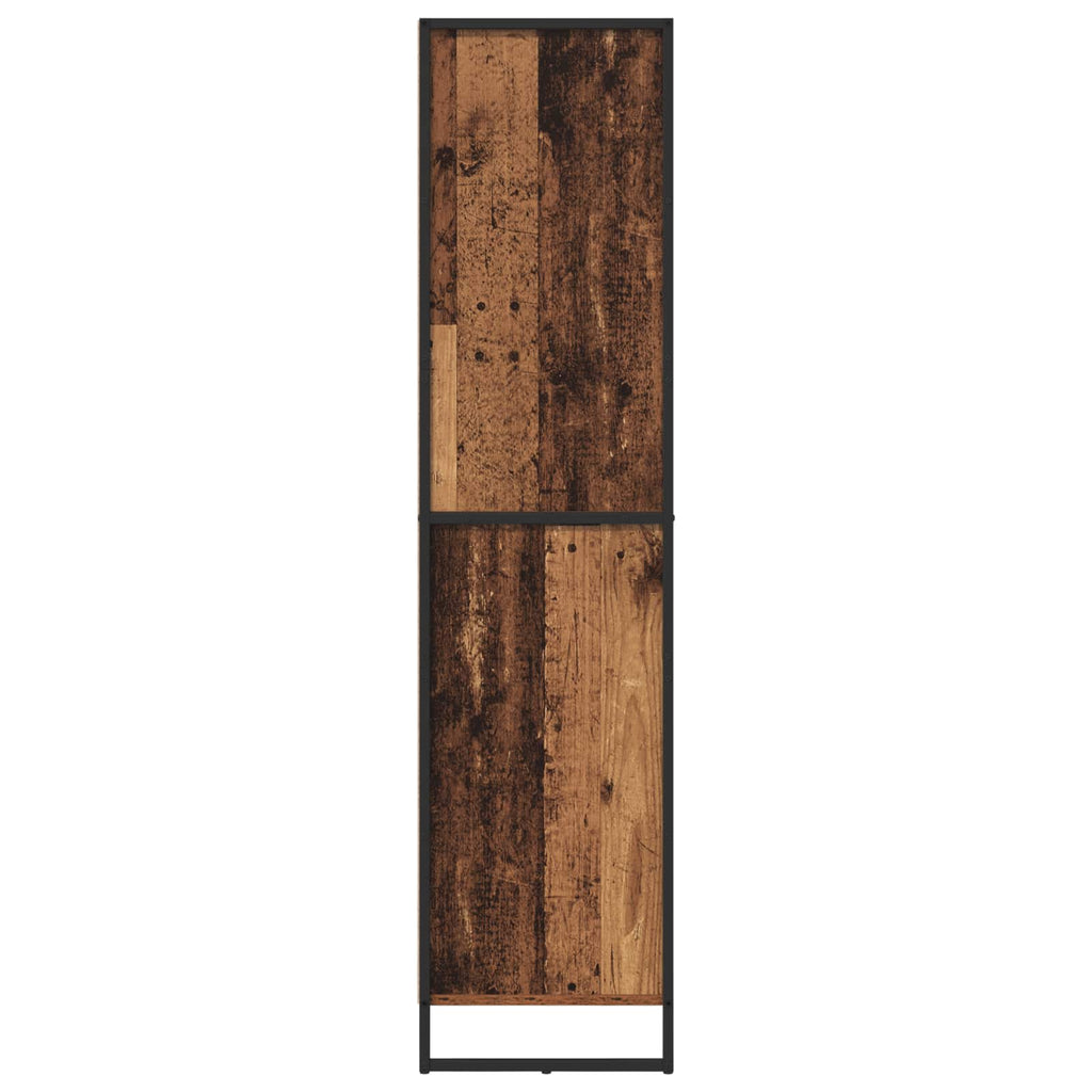 Sideboard 2 pcs Altholz 81 x 36 x 150.5 cm Holzwerkstoff