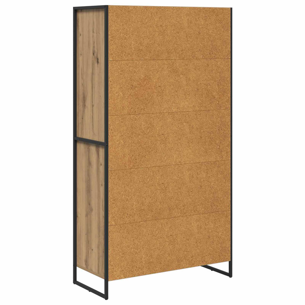 Sideboard 2 pcs Kunsthandwerk Eiche 81 x 36 x 150.5 cm