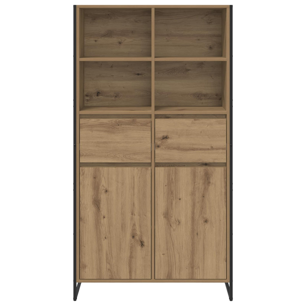 Sideboard 2 pcs Kunsthandwerk Eiche 81 x 36 x 150.5 cm