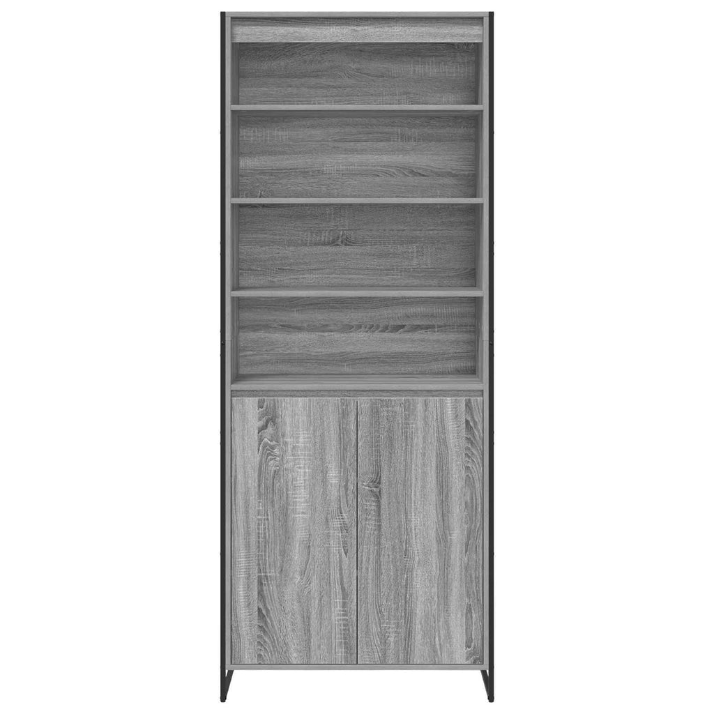 Hohe Schränke Graues Sonoma 79 x 36 x 200 cm Holzwerkstoff