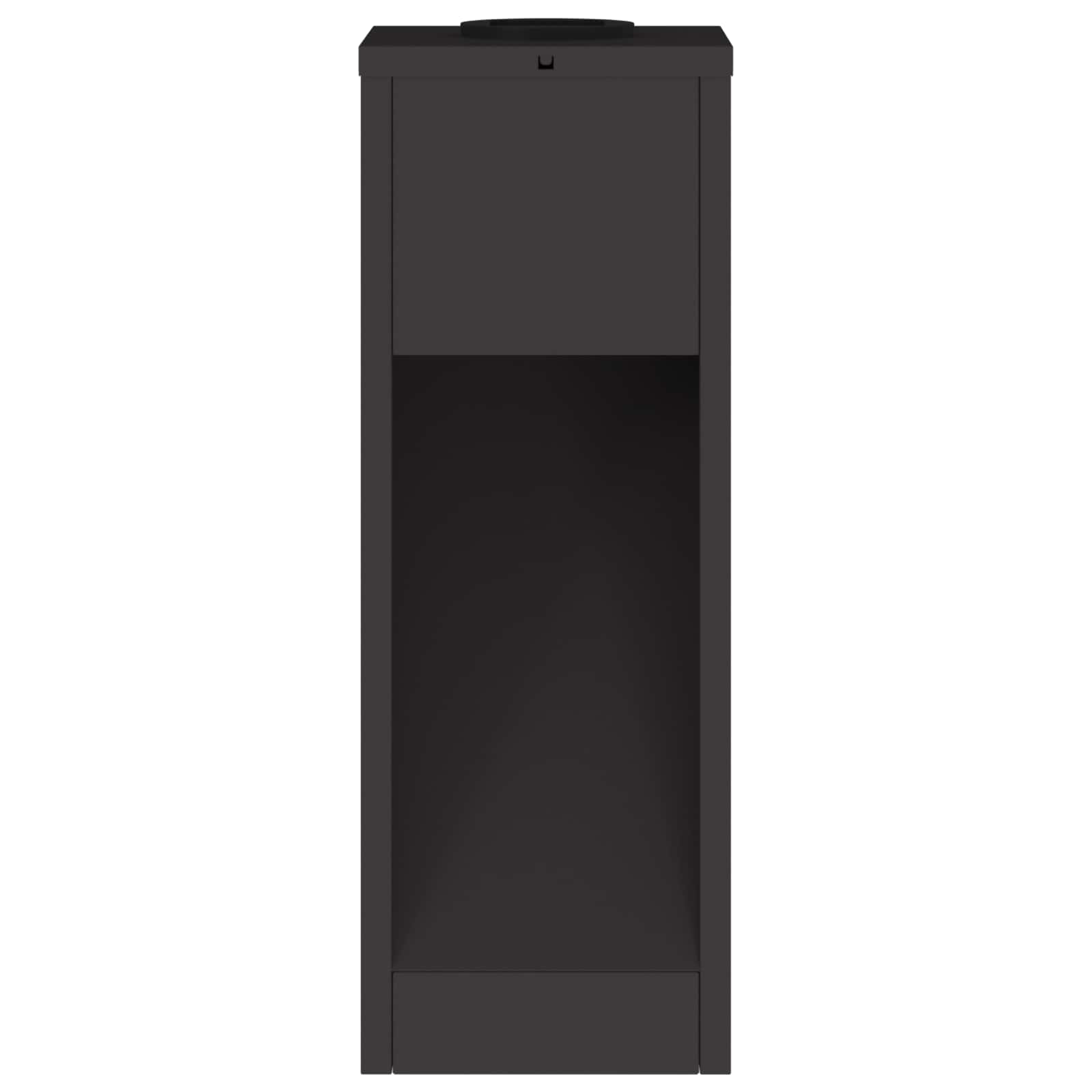 Solar LED Wegeleuchte 2 pcs Schwarz Kalt gewalzter Stahl