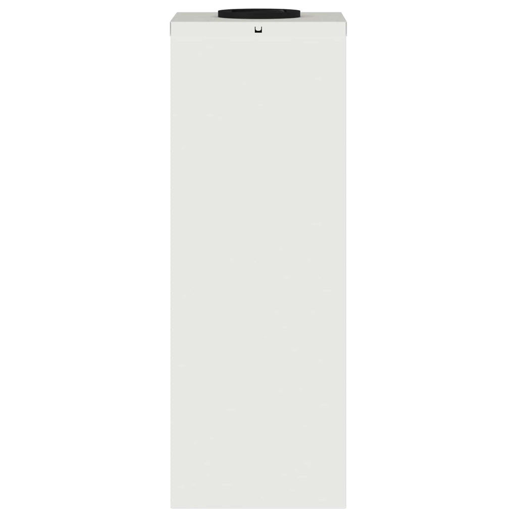 Solar LED Wegeleuchte 2 pcs Weiß Kalt gewalzter Stahl