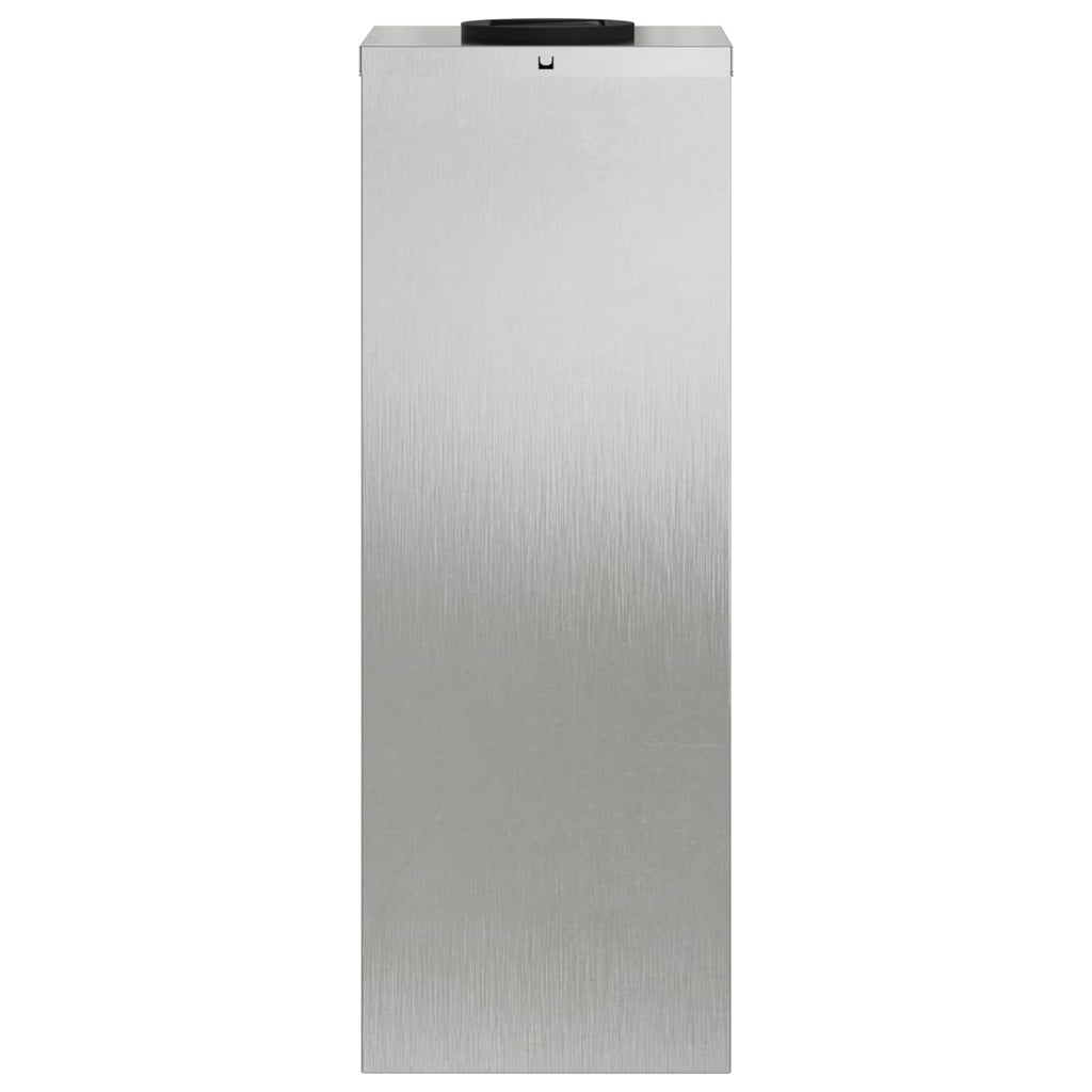 Solar LED Wegeleuchte 2 pcs Silber Edelstahl