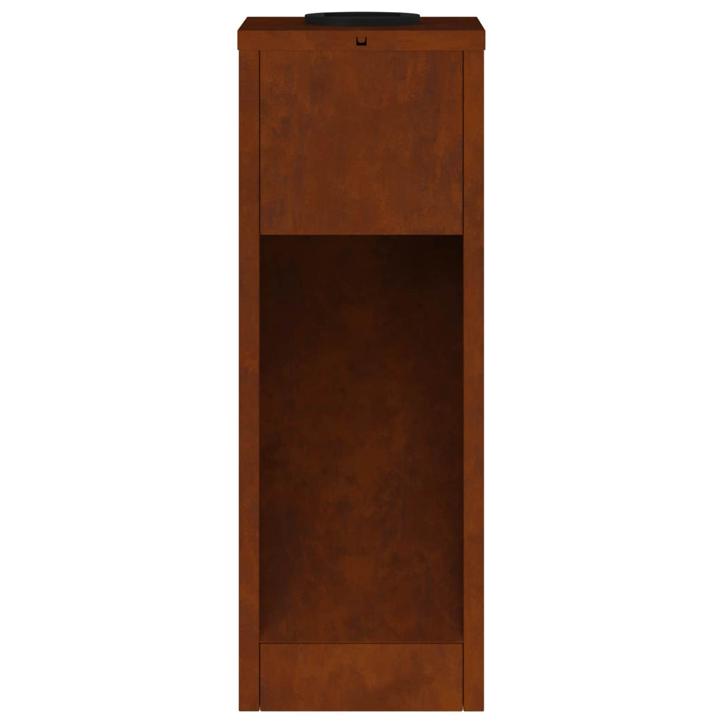 Solar LED Wegeleuchte 2 pcs Bronze Wetterfeststahl