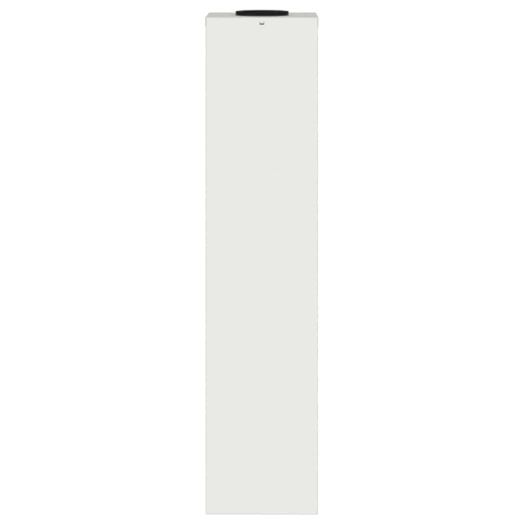 Solar LED Wegeleuchte 2 pcs Weiß Kalt gewalzter Stahl