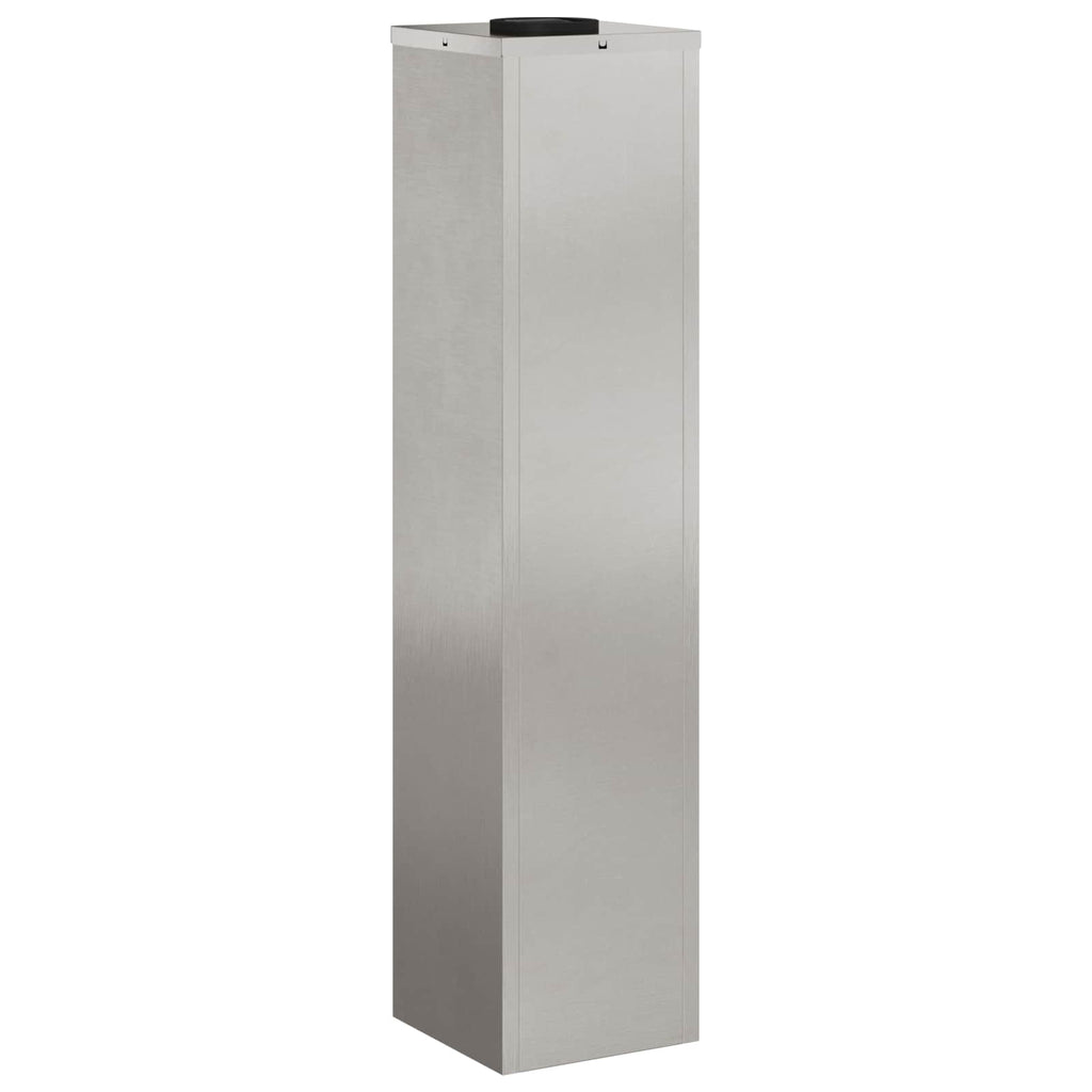 Solar LED Wegeleuchte 2 pcs Silber Edelstahl