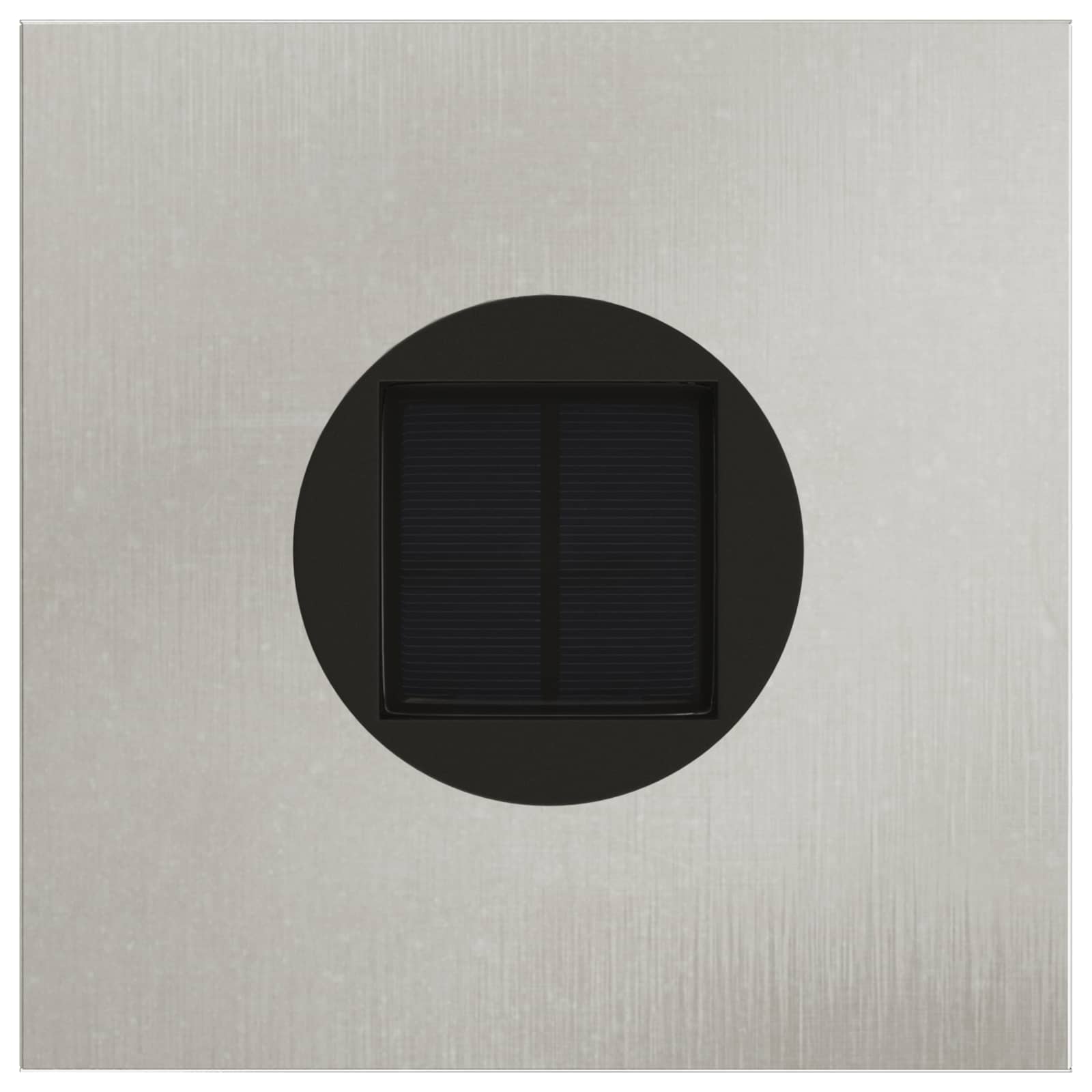 Solar LED Wegeleuchte 2 pcs Silber Edelstahl
