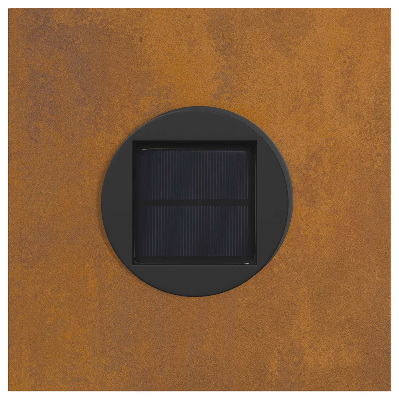 Solar LED Weg Licht 2 pcs Bronze Wetterfeststahl
