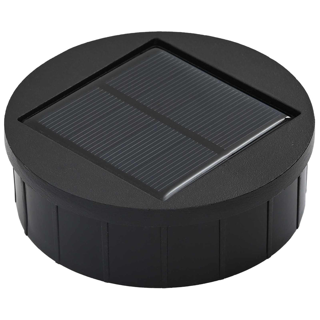 Solar LED Weg Licht 2 pcs Silber Galvanisiert