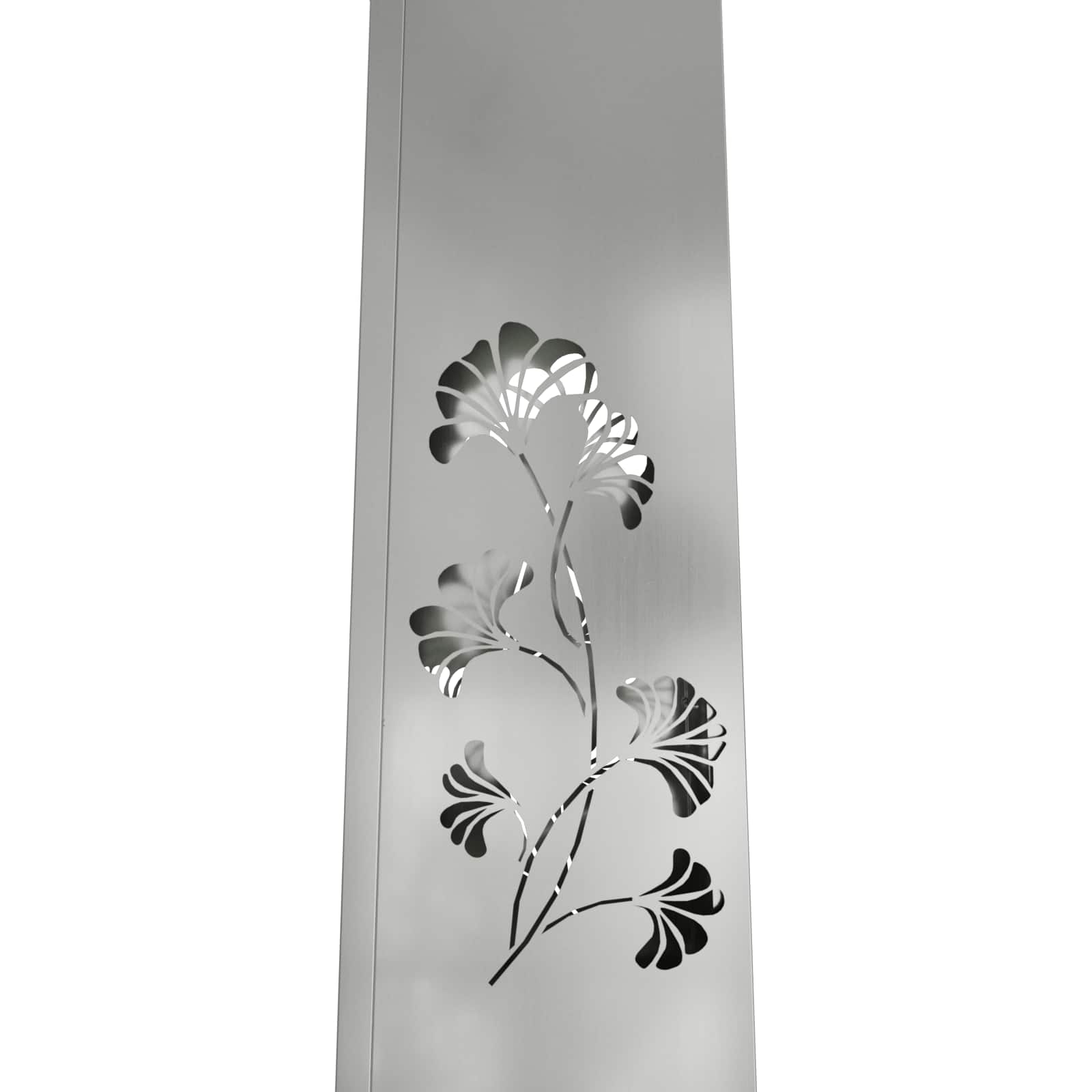 Solar LED Weg Licht 2 pcs Silber Galvanisiertes Stahl