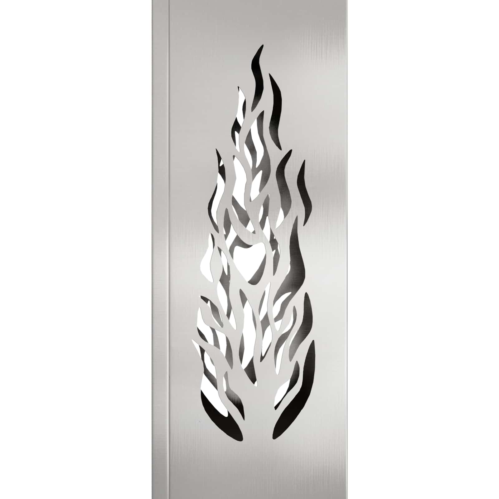 Solar LED Weg Licht 2 pcs Silber Edelstahl